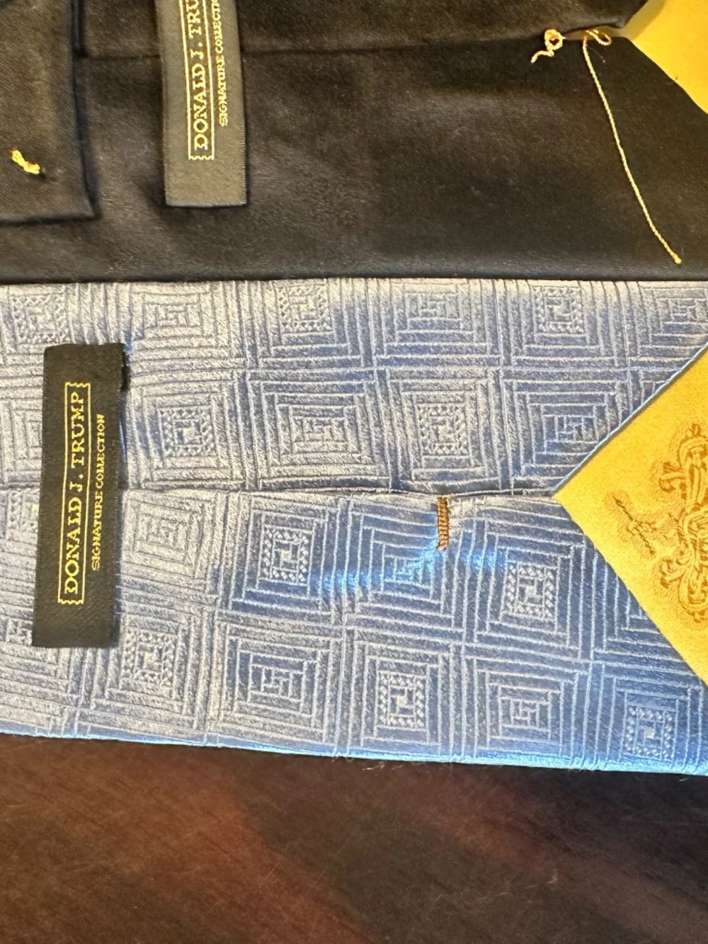 Donald J Trump silk neckties